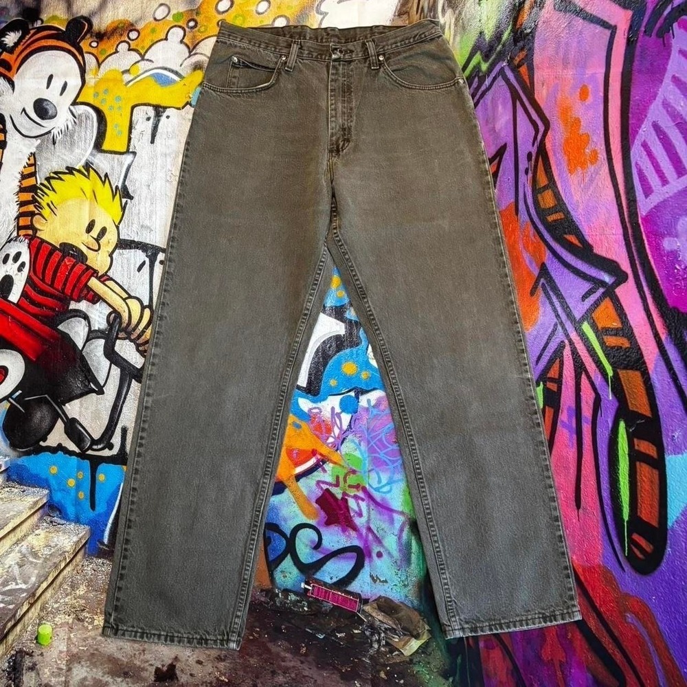 Wrangler grey wash denim